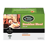 Keurig Green Mountain Coffee breakfast blend; decaf, light roast coffee, 12 k-cups Full-Size Picture